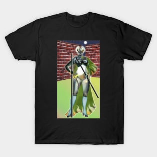 Digital Fantasy Figure Illustration: Cat's Eyes T-Shirt